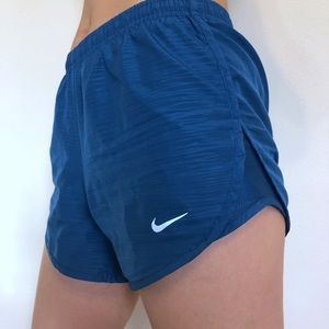 Blue nike shorts size XS